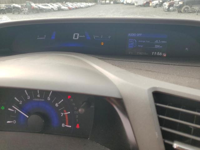 Photo 9 from auction – 2012 HONDA CIVIC LX with VIN 2HGFB2F51CH017443