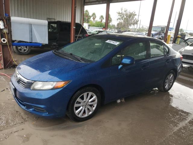 HONDA CIVIC EX 2012 with VIN 19XFB2F85CE049039 - Photo from auction