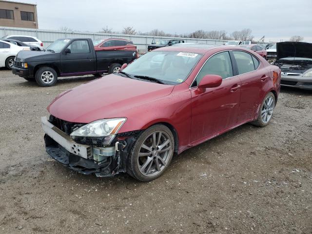 LEXUS IS 250 2008 with VIN JTHBK262585063681 - Photo from auction