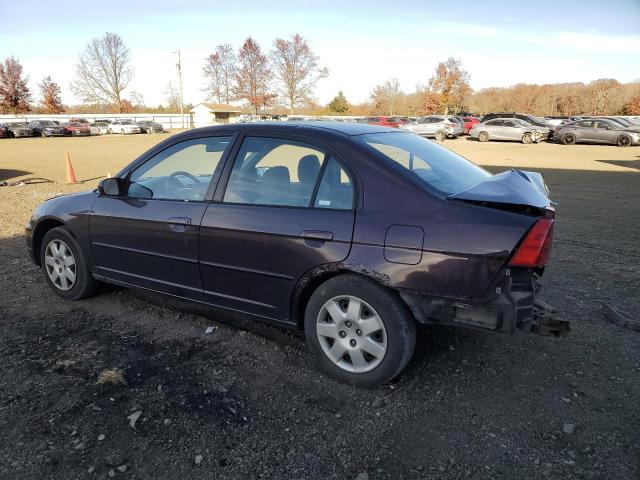 Photo 2 from auction – 2001 HONDA CIVIC EX with VIN 2HGES26761H513042