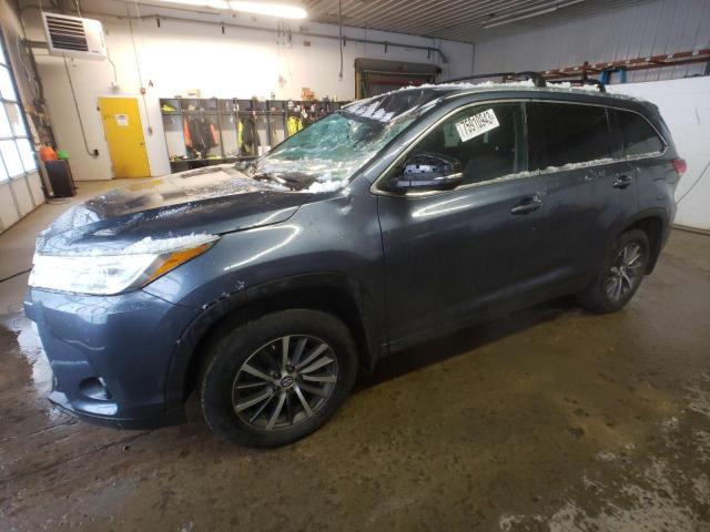 TOYOTA HIGHLANDER 2018 with VIN 5TDJZRFH7JS809246 - Photo from auction