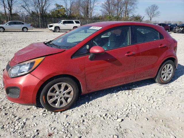 KIA RIO LX 2013 with VIN KNADM5A31D6295072 - Photo from auction