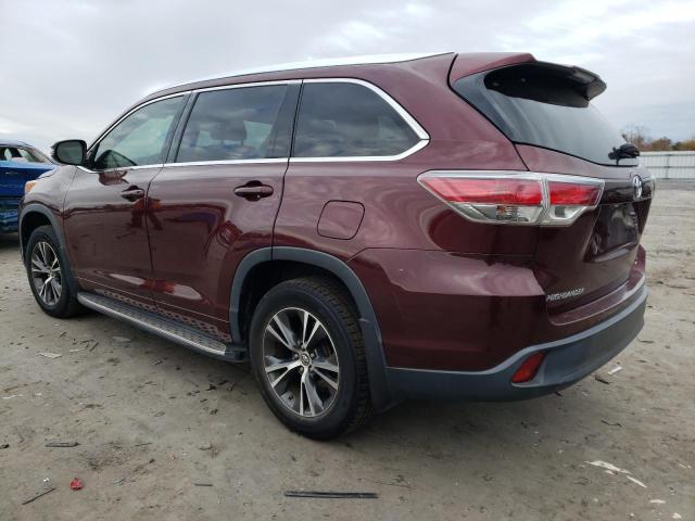 Photo 2 from auction – 2016 TOYOTA HIGHLANDER with VIN 5TDKKRFH5GS137060