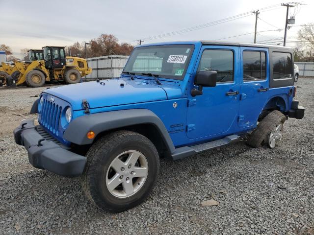 JEEP WRANGLER U 2016 with VIN 1C4BJWDG9GL202098 - Photo from auction
