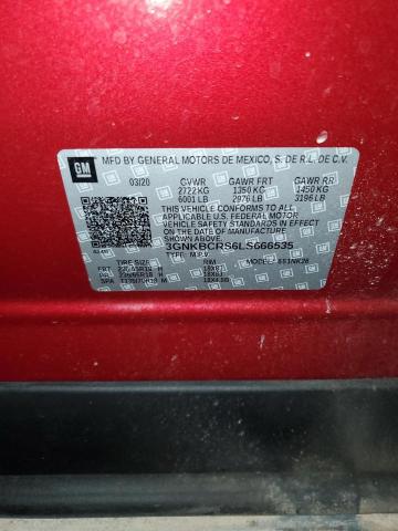Photo 14 from auction – 2020 CHEVROLET BLAZER 2LT with VIN 3GNKBCRS6LS666535