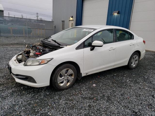 HONDA CIVIC LX 2014 with VIN 2HGFB2F43EH019415 - Photo from auction