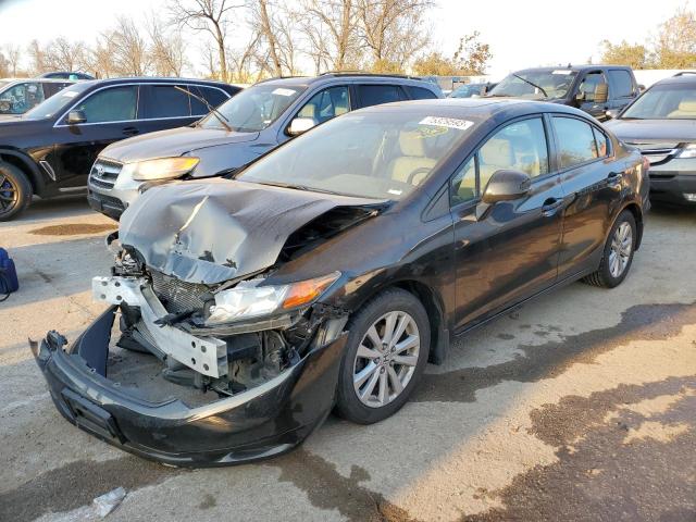 HONDA CIVIC EX 2012 con VIN 2HGFB2F82CH505133 - Foto de la subasta