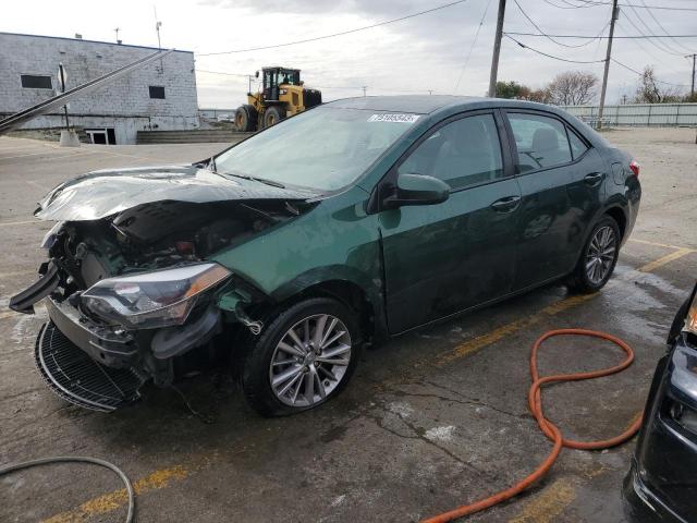 TOYOTA COROLLA LE 2015 with VIN 2T1BURHE6FC258717 - Photo from auction
