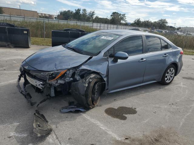 TOYOTA COROLLA LE 2022 with VIN 5YFEPMAE8NP373562 - Photo from auction