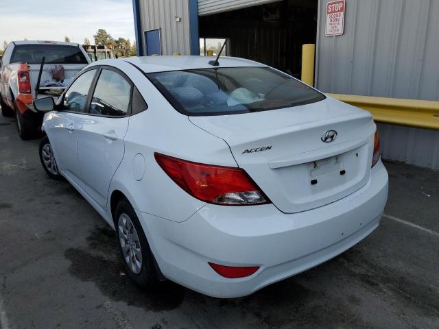 Photo 2 from auction – 2016 HYUNDAI ACCENT SE with VIN KMHCT4AE6GU123029