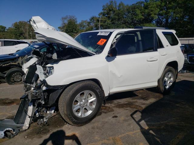 TOYOTA 4RUNNER SR 2022 with VIN JTEEU5JR8N5260415 - Photo from auction