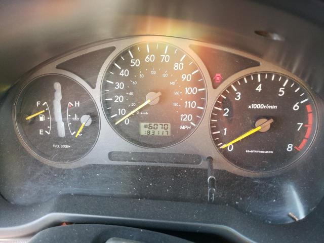 Photo 9 from auction – 2003 SUBARU IMPREZA TS with VIN JF1GG65593H802317