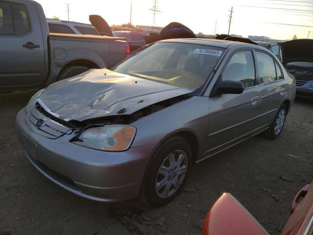 Photo 1 from auction – 2003 HONDA CIVIC EX with VIN 1HGES26703L002075