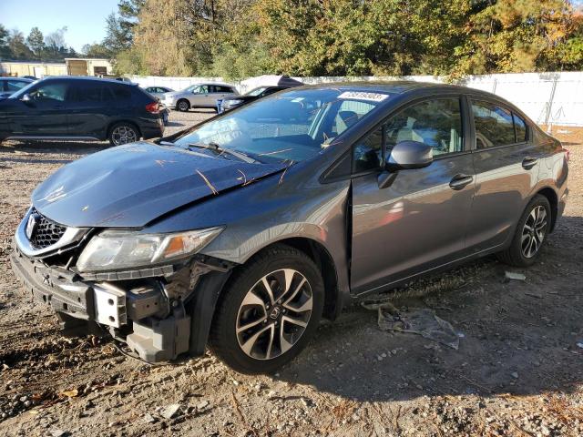 HONDA CIVIC EX 2013 with VIN 19XFB2F8XDE067196 - Photo from auction