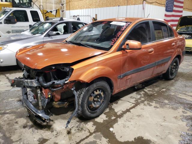 KIA RIO BASE 2009 with VIN KNADE223096471370 - Photo from auction