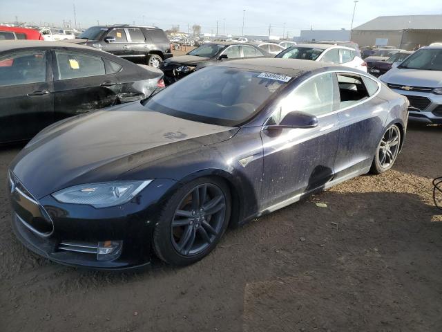 TESLA MODEL S 2013 with VIN 5YJSA1CG0DFP09409 - Photo from auction
