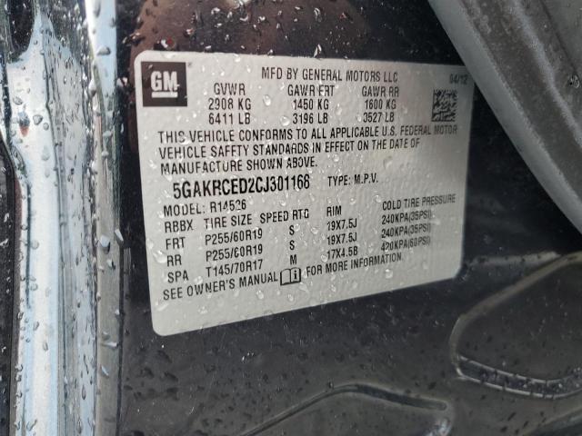Photo 14 from auction – 2012 BUICK ENCLAVE with VIN 5GAKRCED2CJ301168