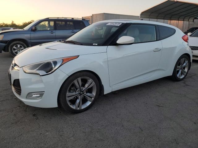 HYUNDAI VELOSTER 2013 with VIN KMHTC6AD5DU141309 - Photo from auction