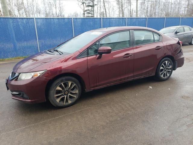HONDA CIVIC LX 2014 with VIN 2HGFB2F51EH007112 - Photo from auction