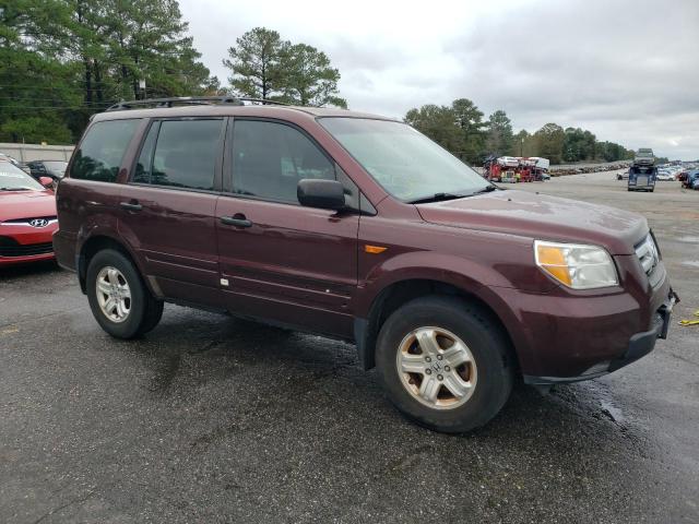 Photo 4 from auction – 2007 HONDA PILOT LX with VIN 5FNYF28167B008996
