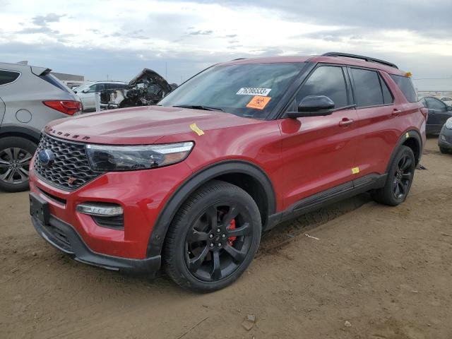 FORD EXPLORER S 2021 with VIN 1FM5K8GCXMGA40559 - Photo from auction