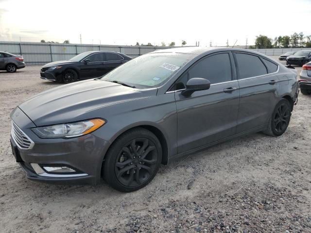 FORD FUSION SE 2018 with VIN 3FA6P0HD9JR256576 - Photo from auction