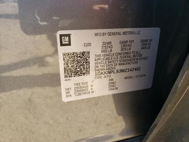 Photo 14 from auction – 2021 GMC ACADIA with VIN 1GKKNPLS3MZ142462