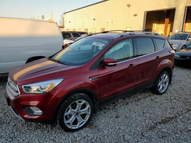 FORD ESCAPE TIT 2018 with VIN 1FMCU9J91JUA61740 - Photo from auction