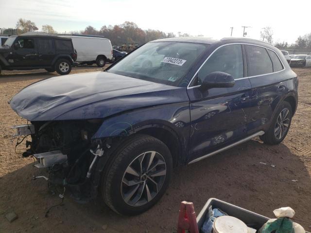 Photo 1 from auction – 2021 AUDI Q5 PREMIUM with VIN WA1BAAFY3M2060237