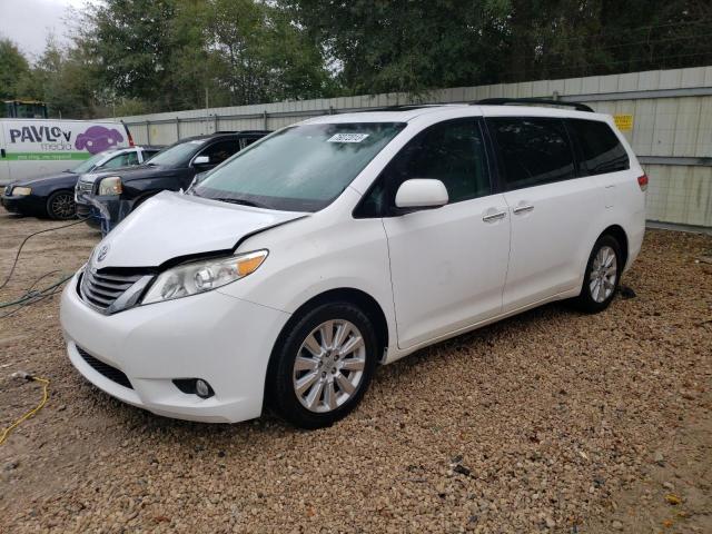 TOYOTA SIENNA XLE 2012 with VIN 5TDDK3DC6CS045432 - Photo from auction