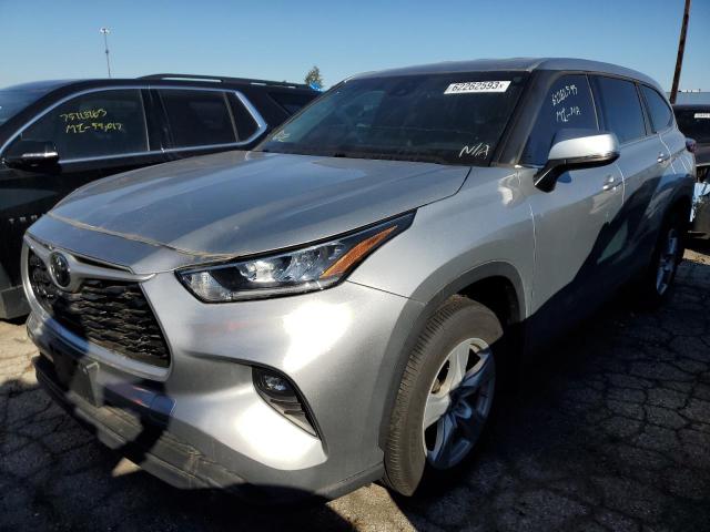 TOYOTA HIGHLANDER 2020 with VIN 5TDBZRBH9LS521273 - Photo from auction