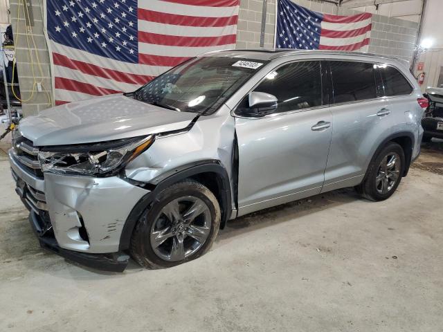 TOYOTA HIGHLANDER 2017 with VIN 5TDDZRFH4HS391462 - Photo from auction