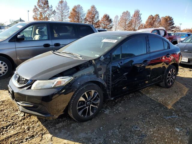 HONDA CIVIC EX 2014 with VIN 19XFB2F83EE048135 - Photo from auction