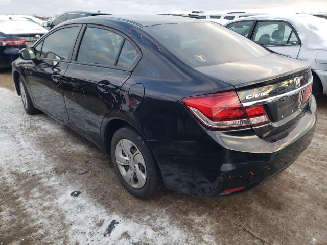 Photo 2 from auction – 2015 HONDA CIVIC LX with VIN 19XFB2F55FE021414