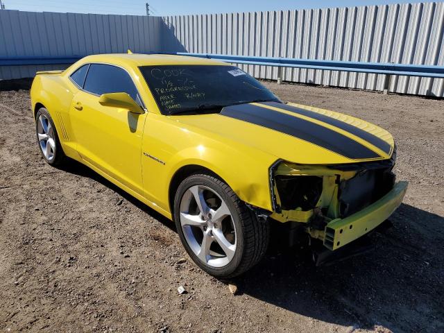 Photo 4 from auction – 2015 CHEVROLET CAMARO LT with VIN 2G1FD1E39F9303390