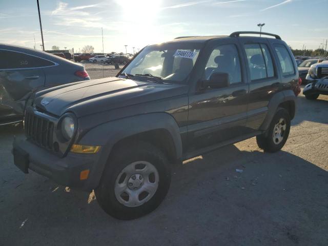 JEEP LIBERTY SP 2006 with VIN 1J4GK48K36W152764 - Photo from auction