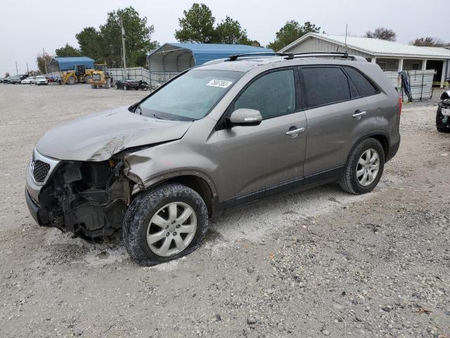 KIA SORENTO LX 2013 with VIN 5XYKT4A60DG353090 - Photo from auction