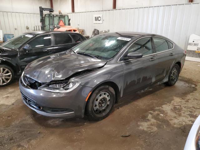 CHRYSLER 200 LX 2015 with VIN 1C3CCCFB1FN618782 - Photo from auction