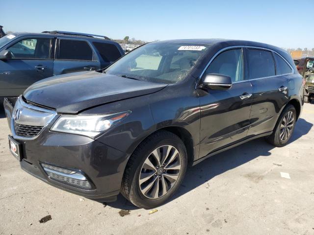 ACURA MDX TECHNO 2015 with VIN 5FRYD3H4XFB010009 - Photo from auction