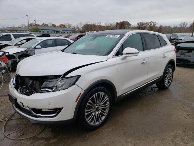LINCOLN MKX RESERV 2016 with VIN 2LMTJ8LR8GBL21747 - Photo from auction