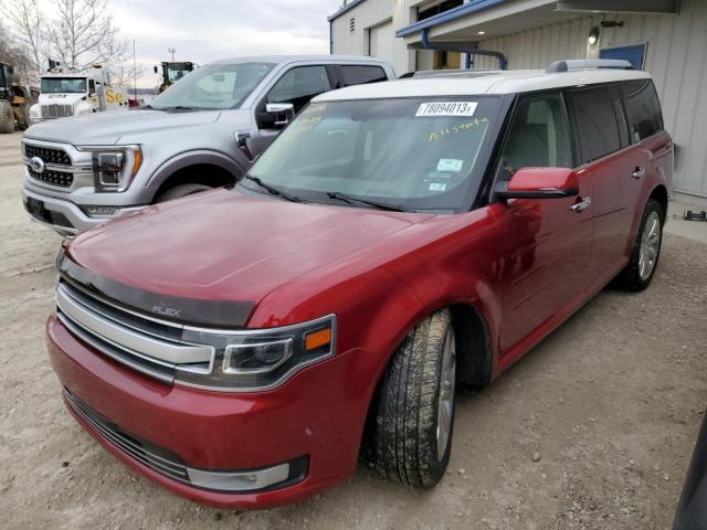 FORD FLEX LIMIT 2013 with VIN 2FMHK6DT1DBD24398 - Photo from auction