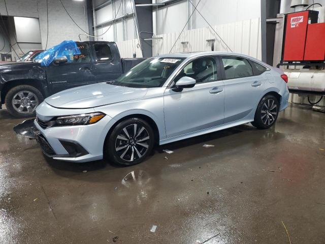 HONDA CIVIC EX 2022 with VIN 2HGFE1F74NH314969 - Photo from auction