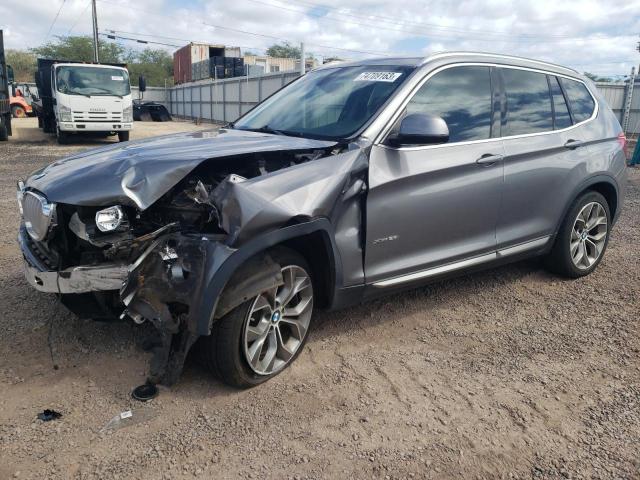 BMW X3 XDRIVE2 2015 with VIN 5UXWX9C58F0D45112 - Photo from auction