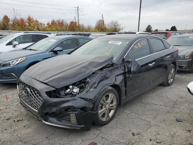 HYUNDAI SONATA LIM 2019 with VIN 5NPE34AF1KH748639 - Photo from auction