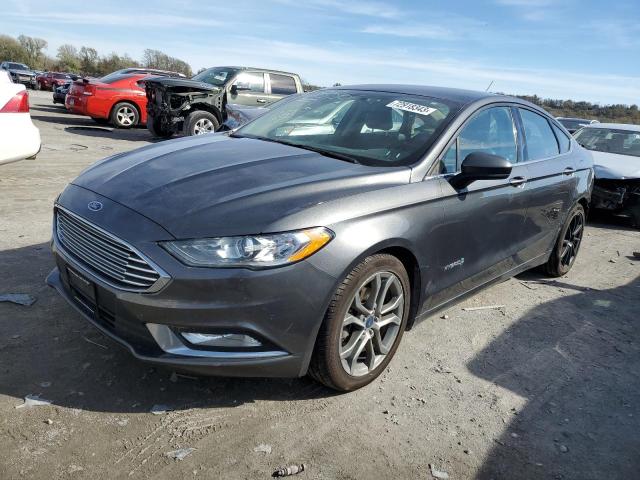 FORD FUSION SE 2017 with VIN 3FA6P0LU3HR216804 - Photo from auction