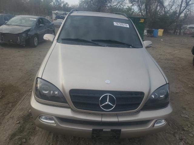 Photo 5 from auction – 2003 MERCEDES-BENZ ML 320 with VIN 4JGAB54E03A375267