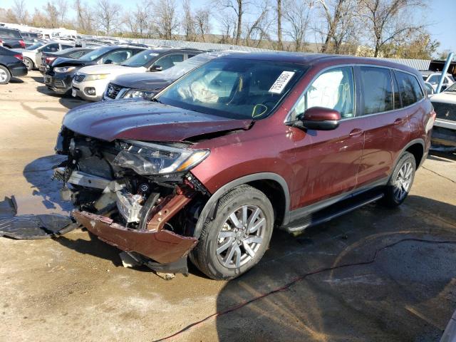 Photo 1 from auction – 2019 HONDA PILOT EXL with VIN 5FNYF6H55KB073941