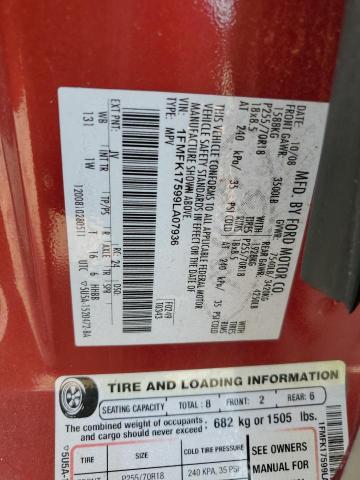 Photo 14 from auction – 2009 FORD EXPEDITION with VIN 1FMFK17599LA07936