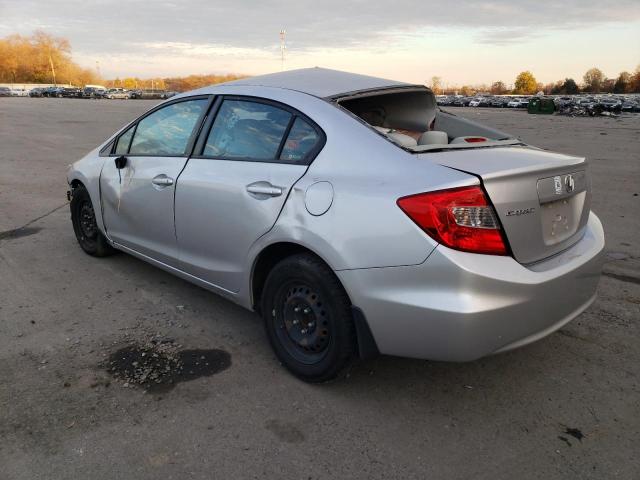 Photo 2 from auction – 2012 HONDA CIVIC LX with VIN 19XFB2F59CE388361