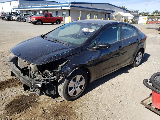 KIA FORTE LX 2018 with VIN 3KPFK4A76JE230559 - Photo from auction